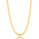 Choker Escamas Dourado