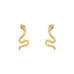 Brinco de Cobra Dourado