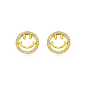Brinco Smile Dourado
