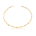 Choker Aro Torcido Dourado