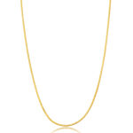 CHOKER MALHA ROLIÇA DOURADO