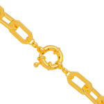 CHOKER ELOS LISOS DOURADO