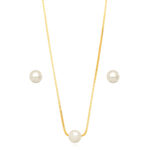 CONJUNTO PÉROLA DOURADO
