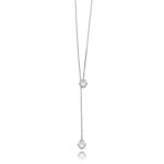 COLAR GRAVATA CRISTAL BRANCO