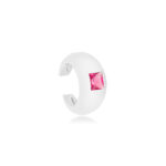 PIERCING FAKE CRISTAL RUBELITA
