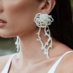 Brinco Flor de Pérolas