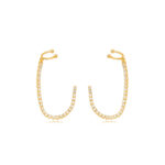 BRINCO EAR CUFF RIVIERA DOURADO