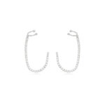 BRINCO EAR CUFF RIVIERA RÓDIO BRANCO